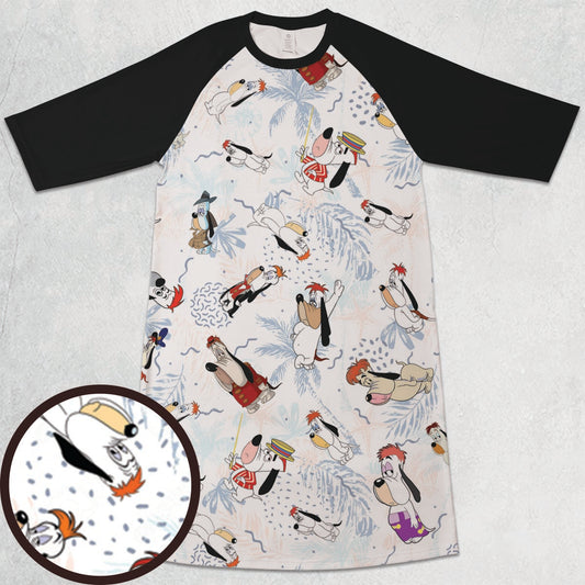 3/4 Sleeve Raglan Dress - LUBNSZ2P