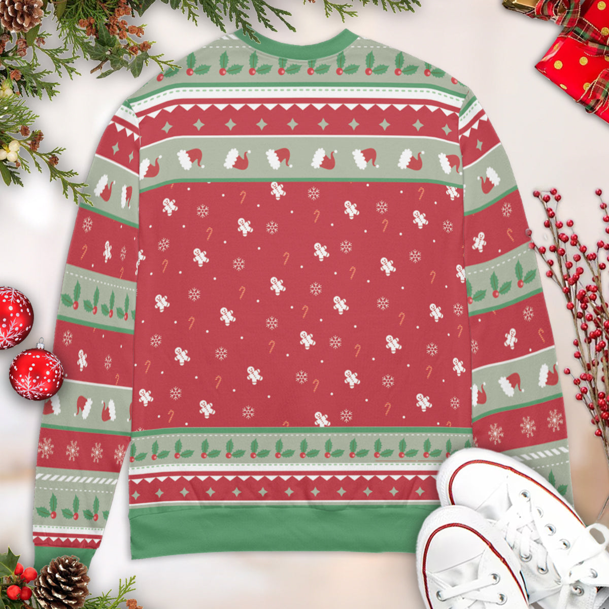 Ugly Christmas Sweatshirt - AJMX6KC4