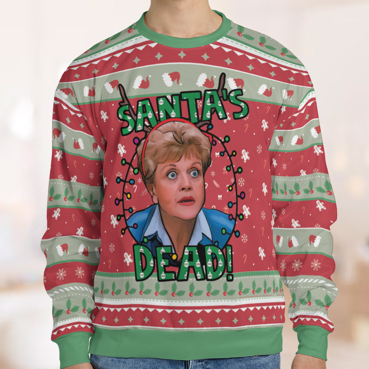 Ugly Christmas Sweatshirt - AJMX6KC4