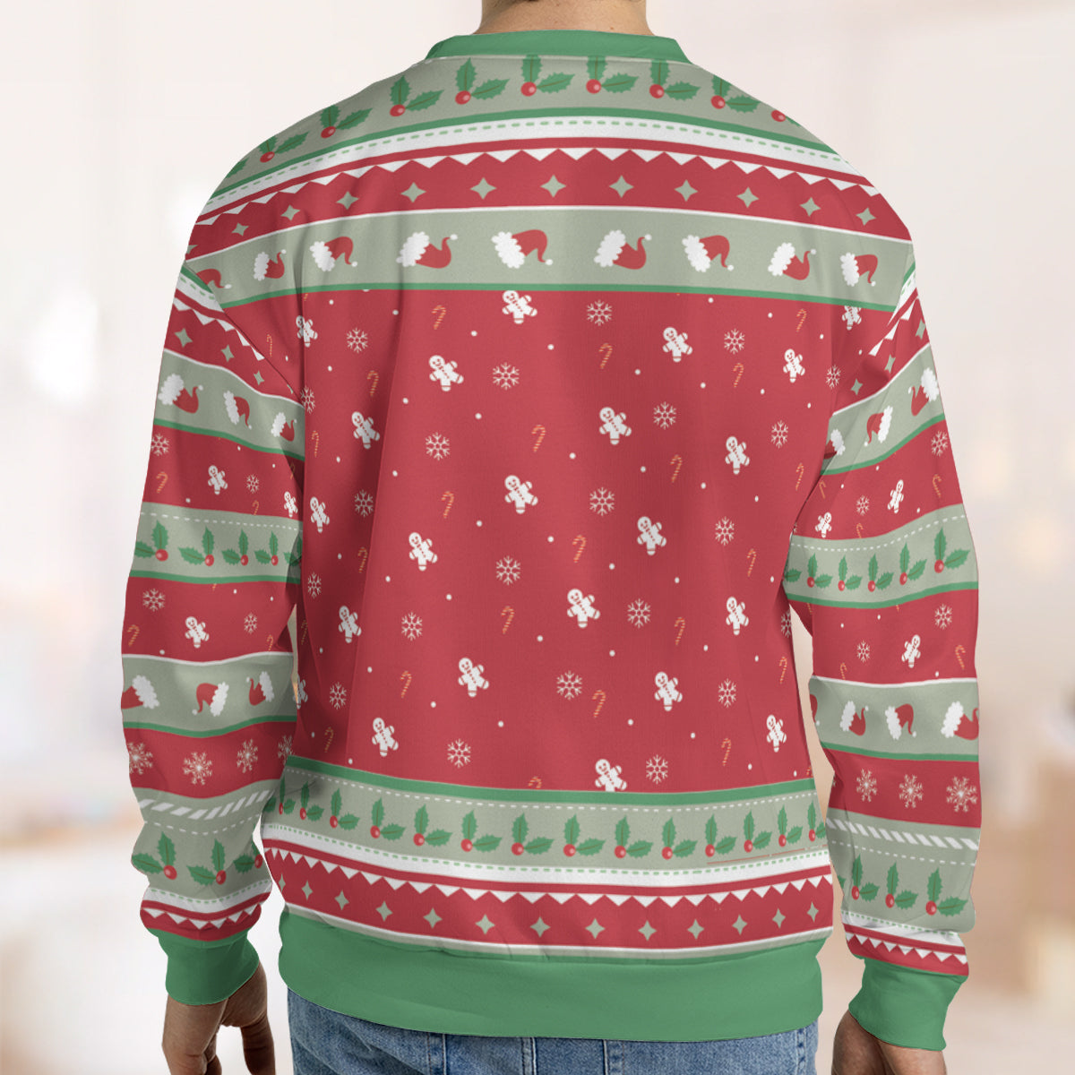 Ugly Christmas Sweatshirt - AJMX6KC4