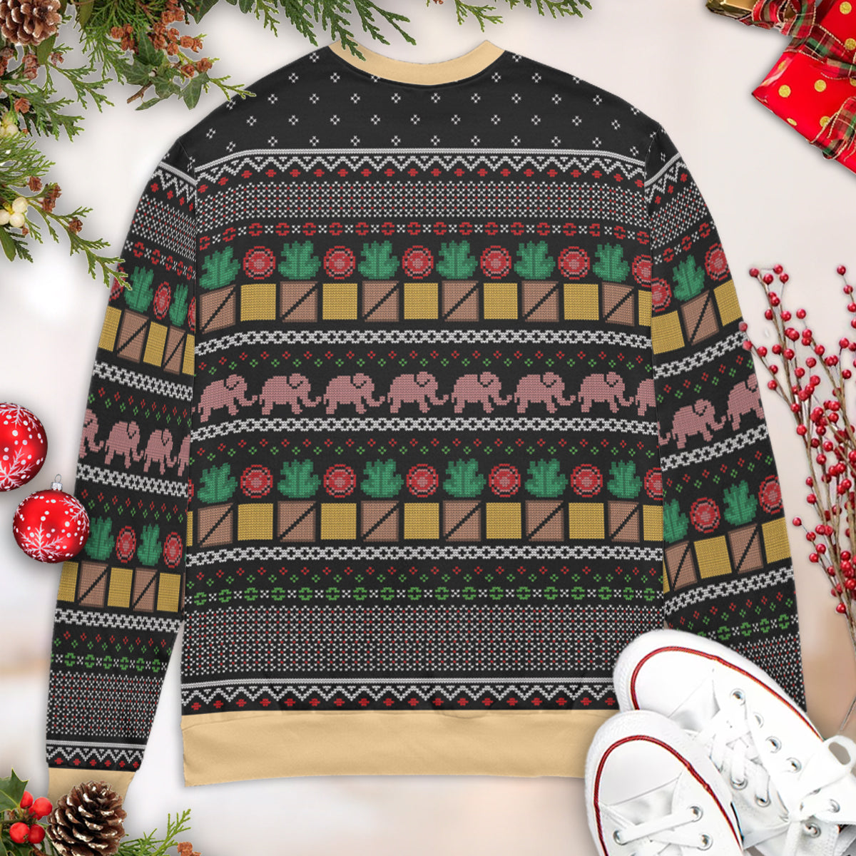 Ugly Christmas Sweatshirt - Q2LGQVBQ