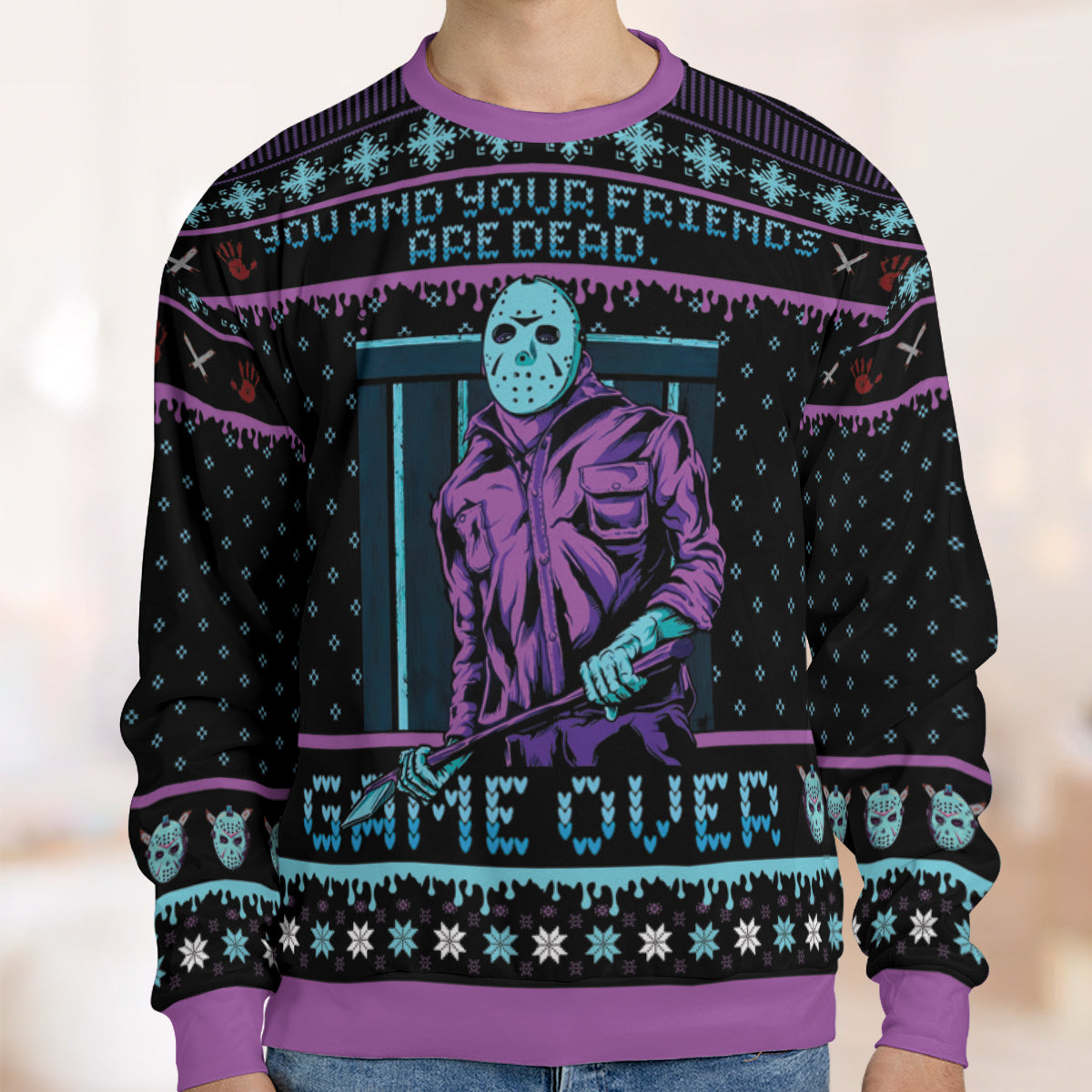 Ugly Christmas Sweatshirt - 8QDB2MUH