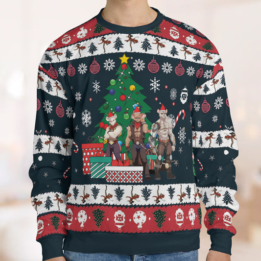 Ugly Christmas Sweatshirt - DZW4QRLN