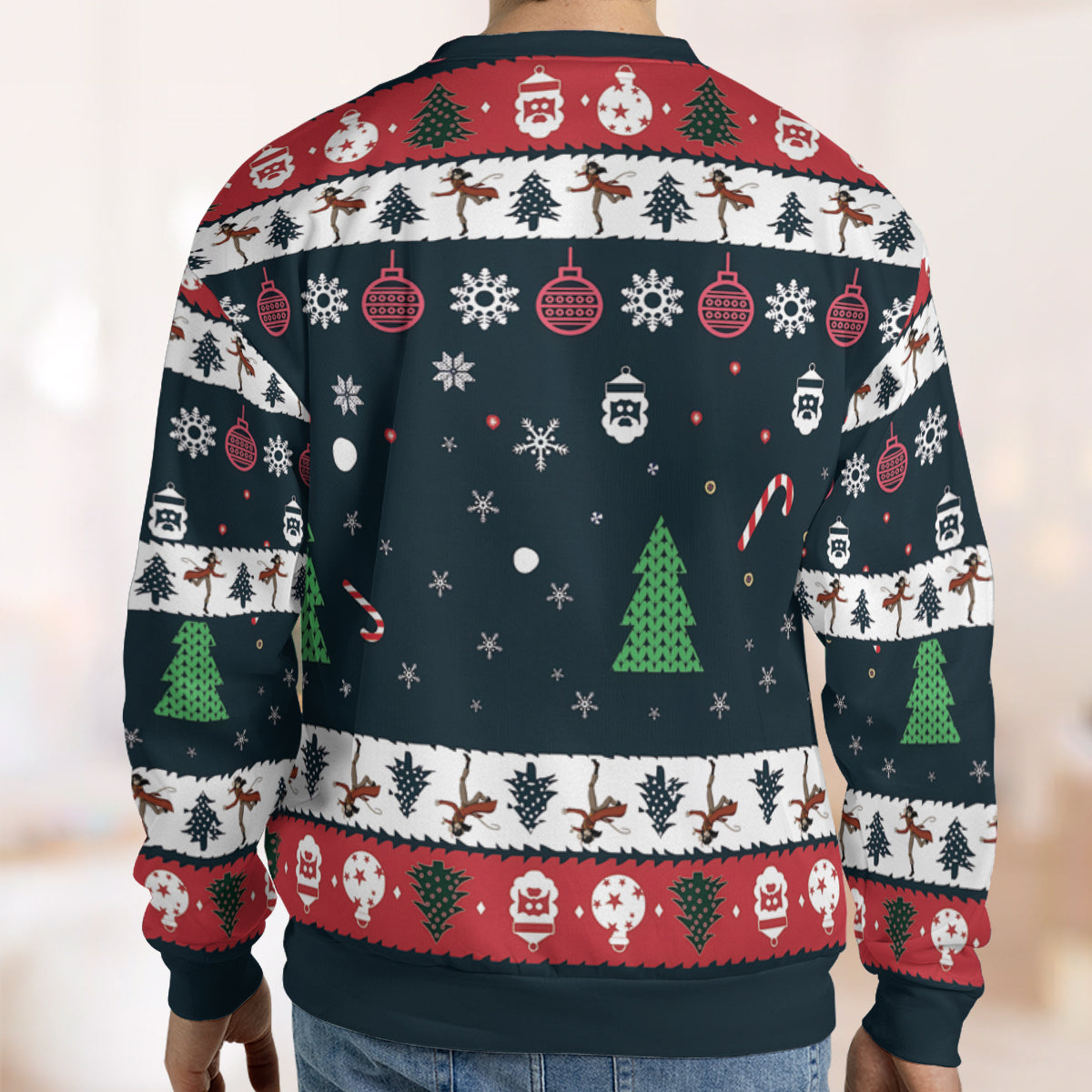 Ugly Christmas Sweatshirt - DZW4QRLN