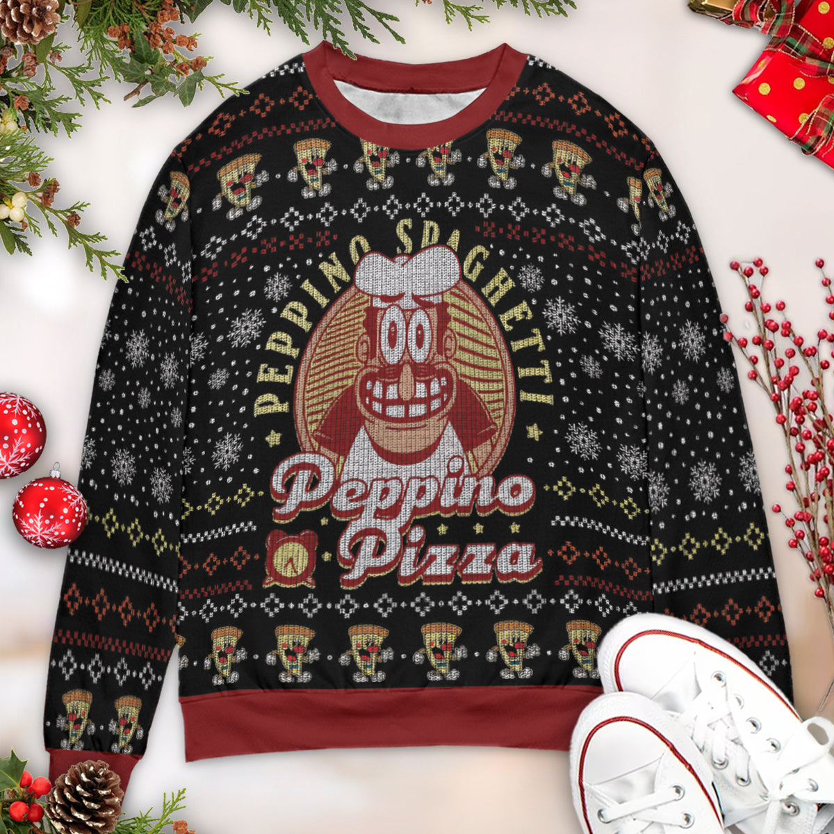 Ugly Christmas Sweatshirt - AAKMJZSU