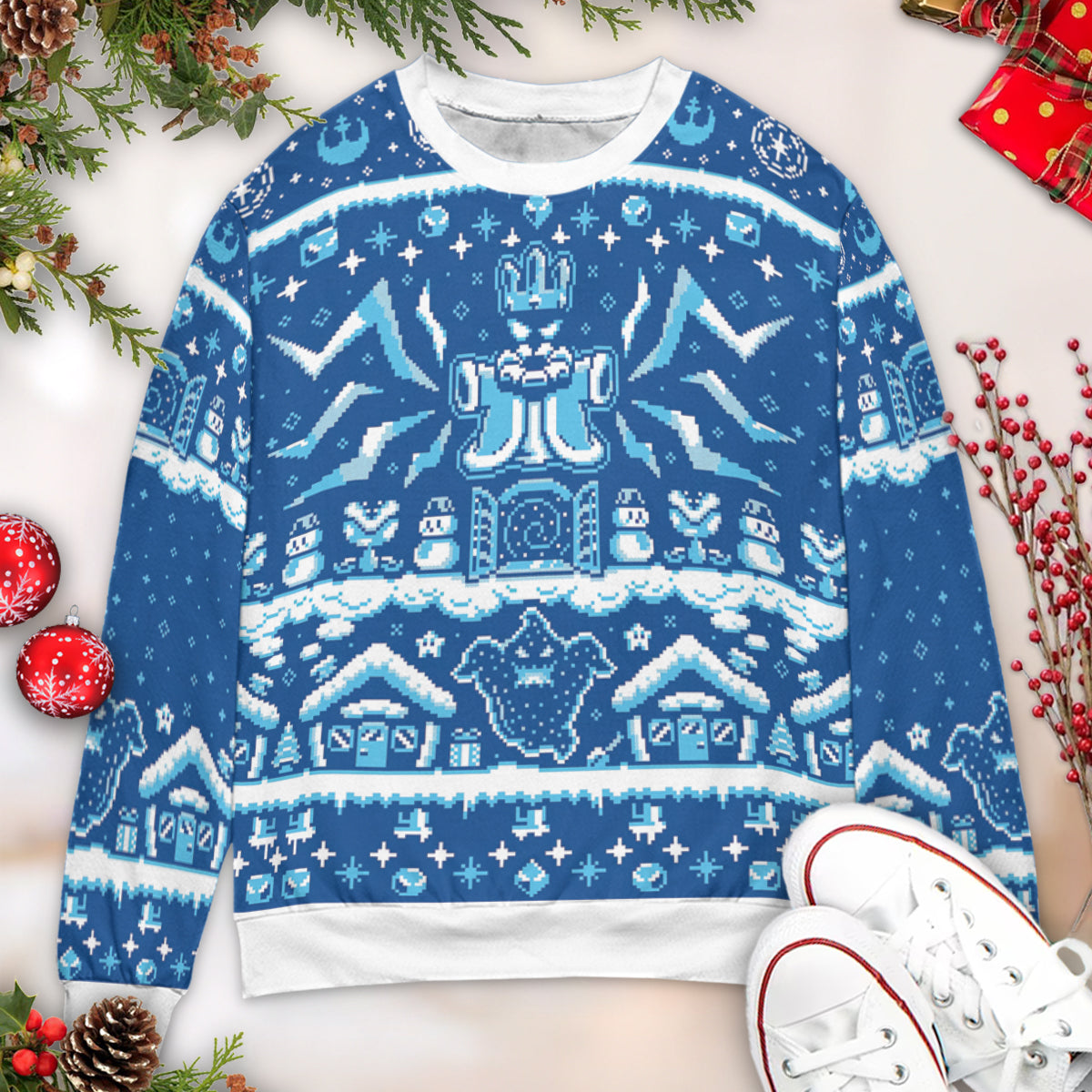 Ugly Christmas Sweatshirt - U4LQRL9F