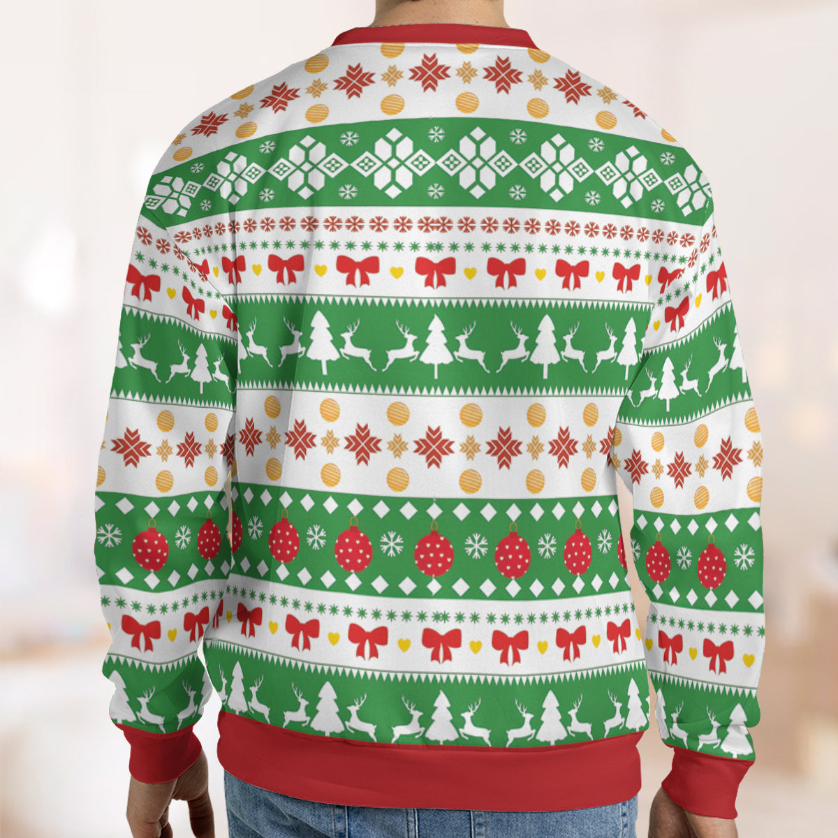 Ugly Christmas Sweatshirt - MZJXPADW