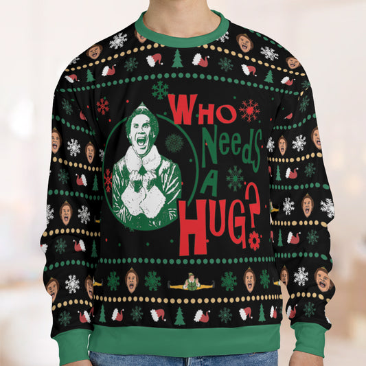 Ugly Christmas Sweatshirt - PSJWUH7X