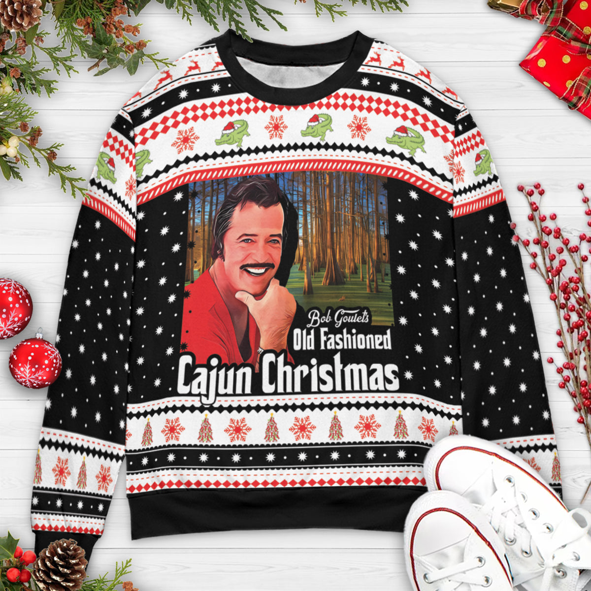Ugly Christmas Sweatshirt - 5NE34SFZ
