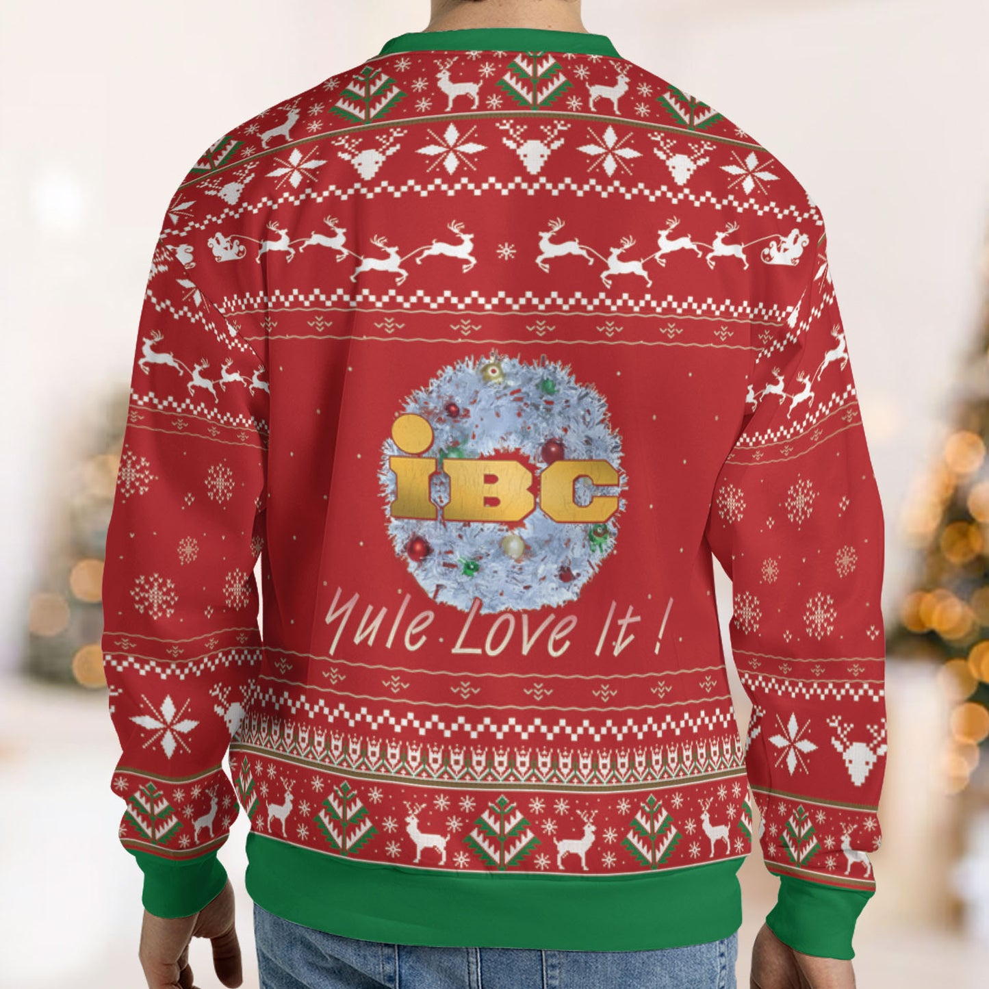 Ugly Christmas Sweatshirt - T1D9KTS9
