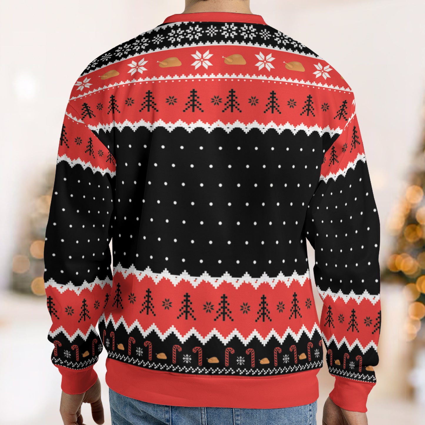 Ugly Christmas Sweatshirt - ANGBCBKU