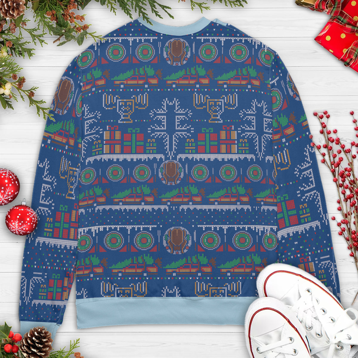 Ugly Christmas Sweatshirt - VA8JXMDH