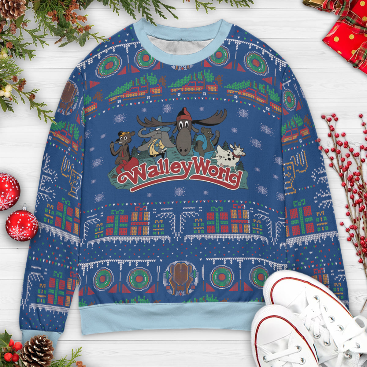 Ugly Christmas Sweatshirt - VA8JXMDH