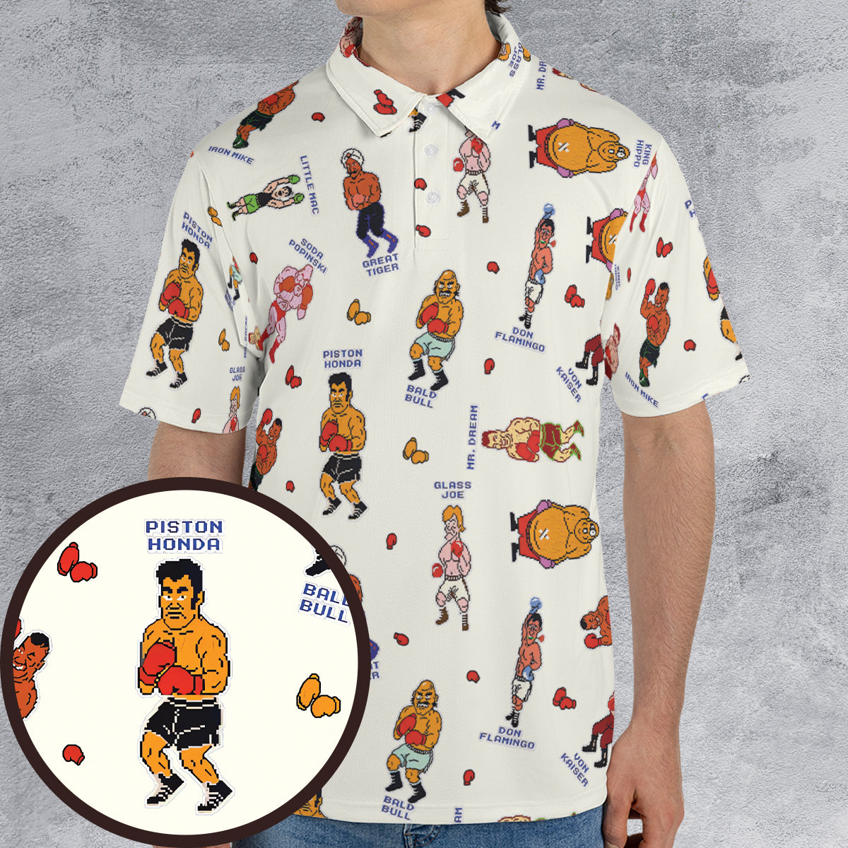 AOP Men/Women Polo Shirt - 3VQ34N1G