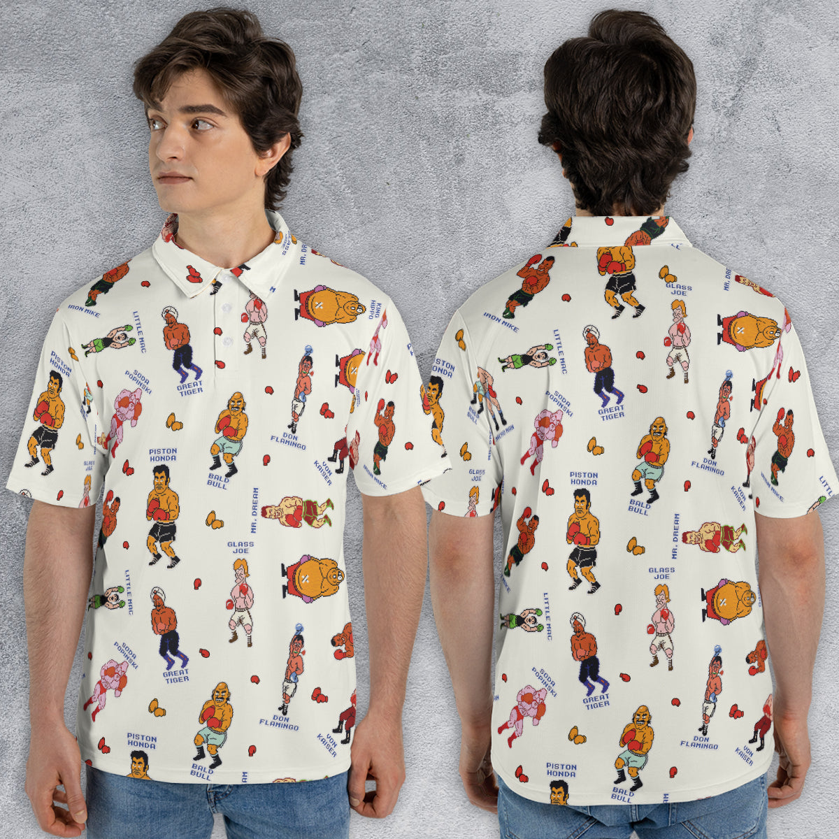 AOP Men/Women Polo Shirt - 3VQ34N1G