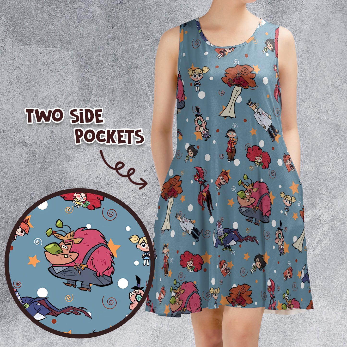Sleeveless Dress - LYK4ZY4S