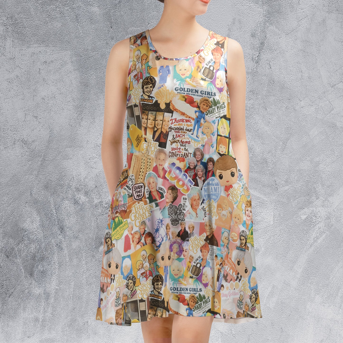 Sleeveless Dress - 4LD19TM4