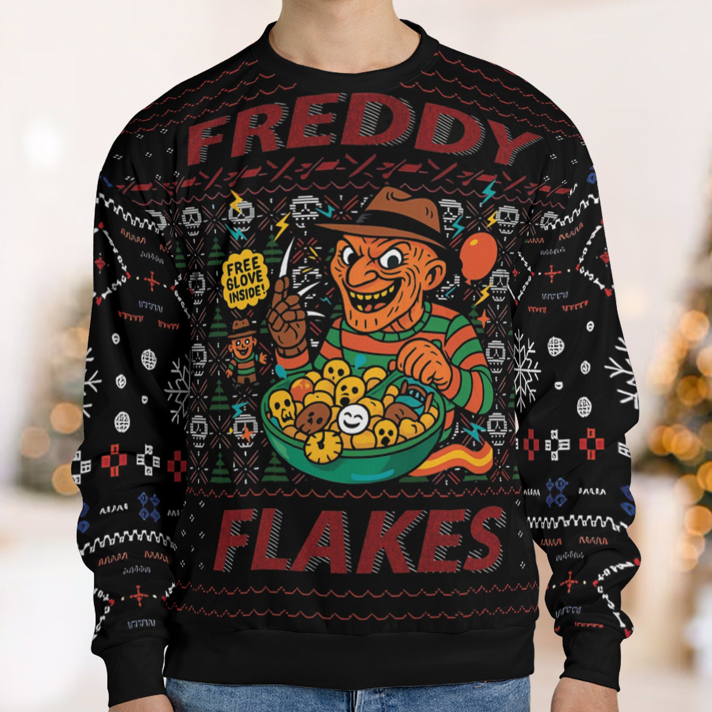 Ugly Christmas Sweatshirt - WXXW88CG