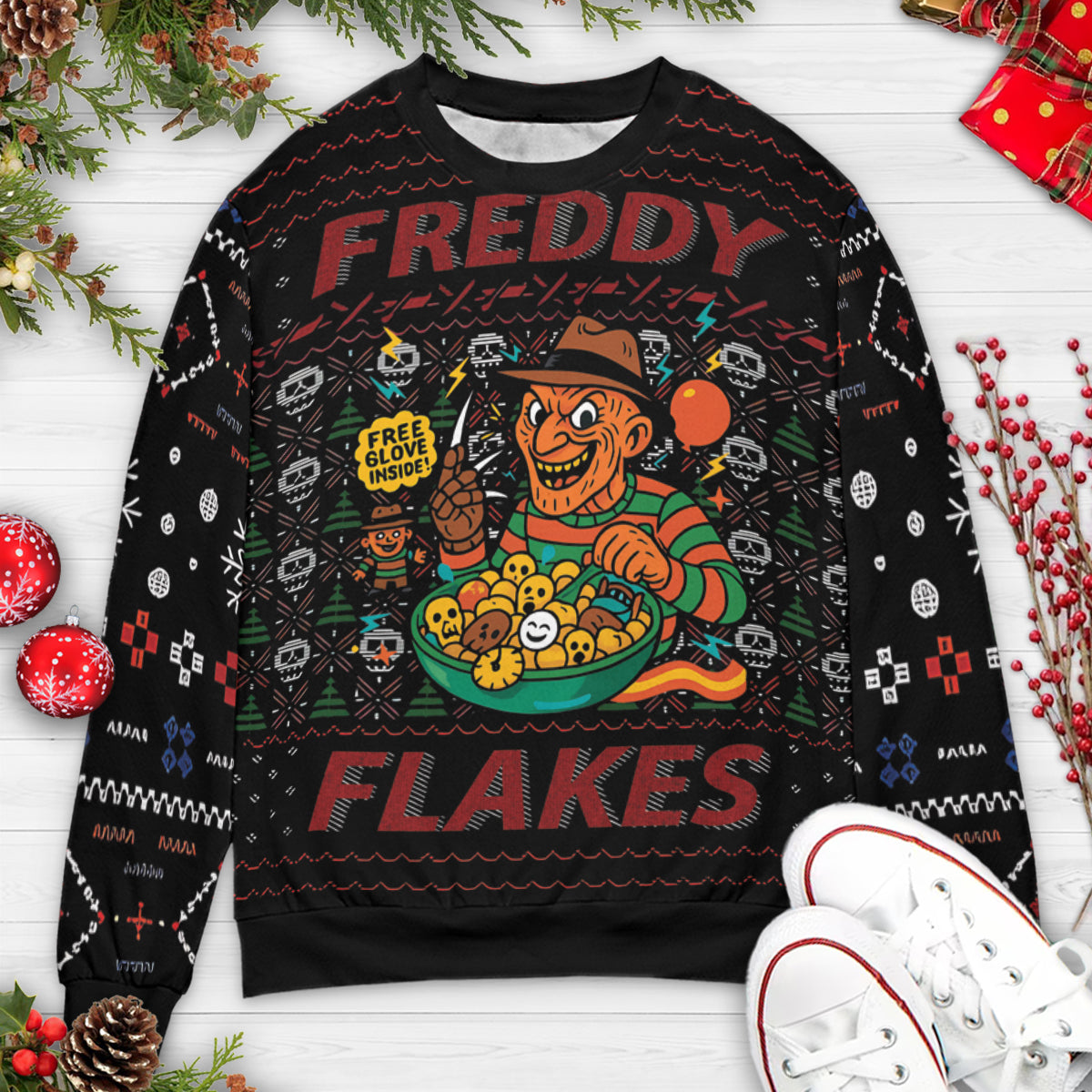 Ugly Christmas Sweatshirt - WXXW88CG