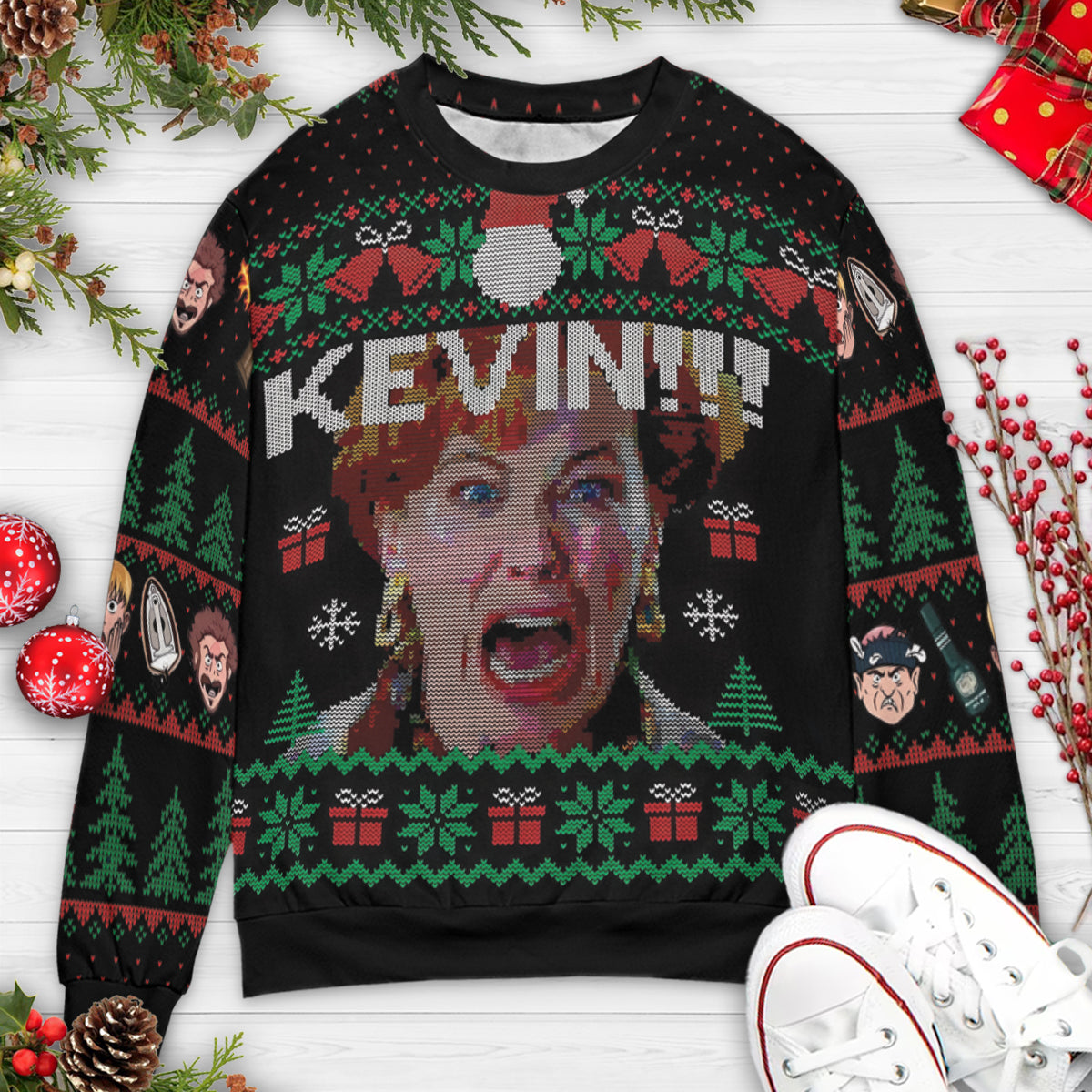 Ugly Christmas Sweatshirt - VEBNCPQW