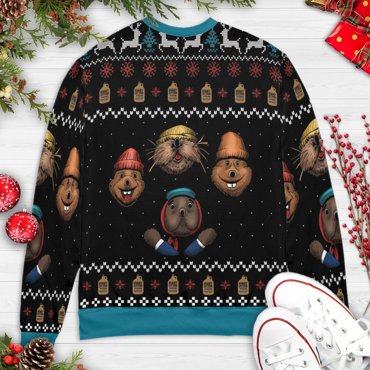 Ugly Christmas Sweatshirt - 1R1DAHNT