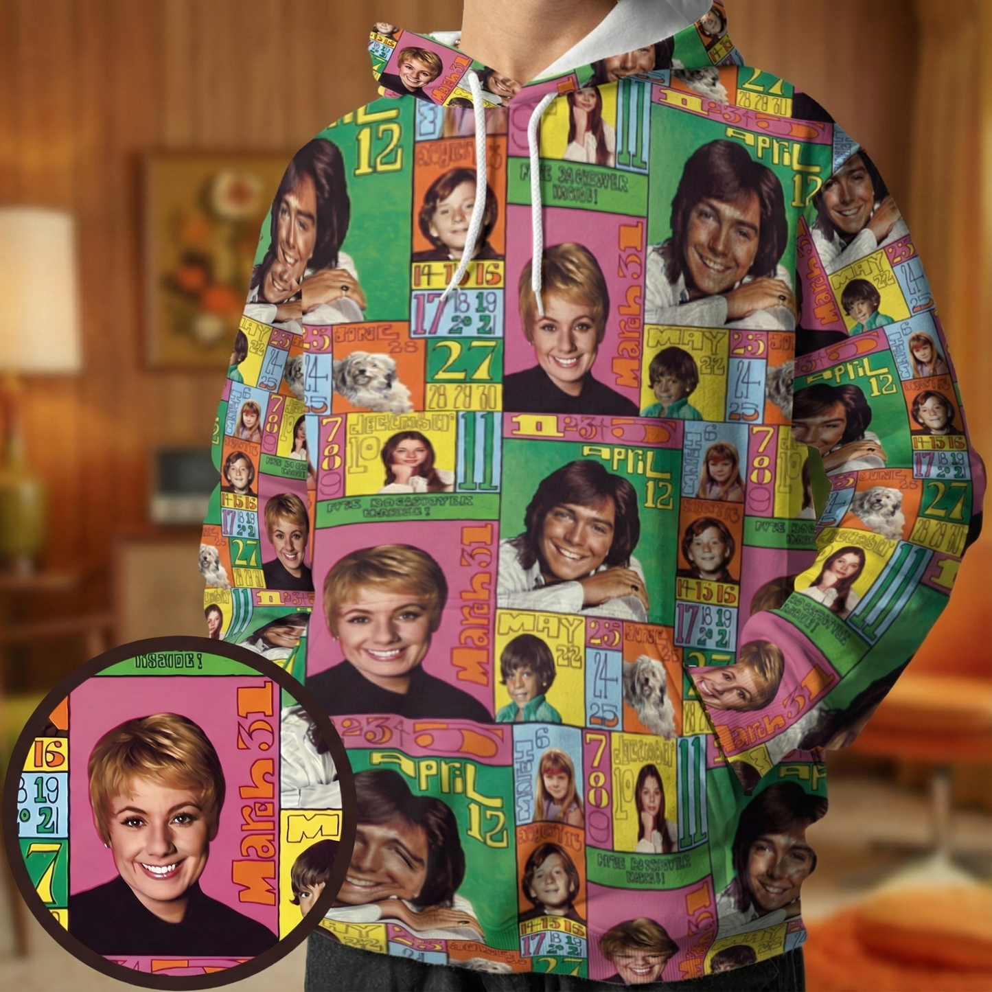 All-over Print Hoodie - HG29CHKM
