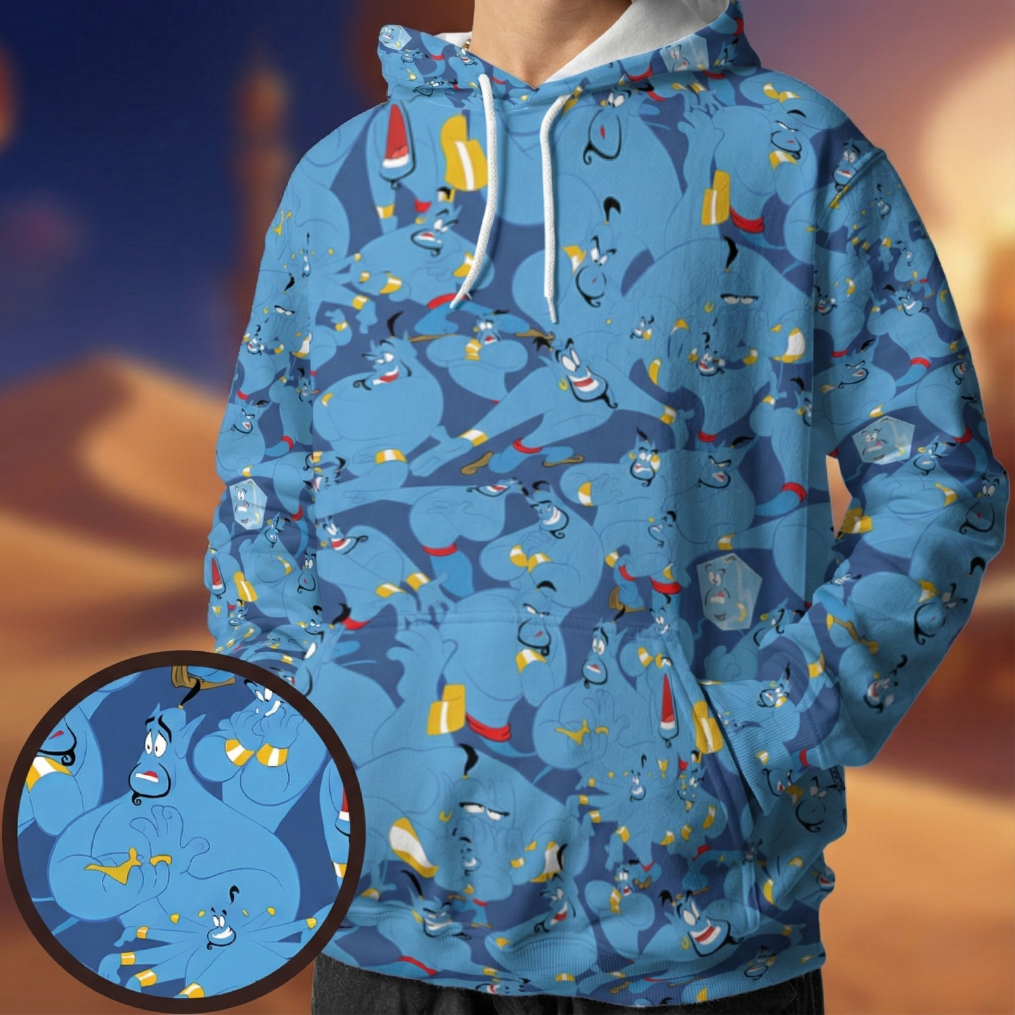 All-over Print Hoodie - 8C9LUKRX