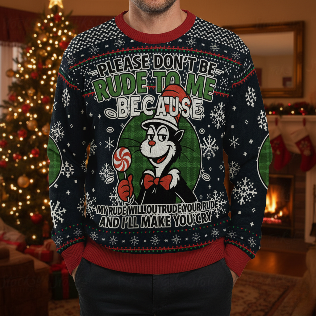 Ugly Christmas Sweatshirt - TKNSPZDV