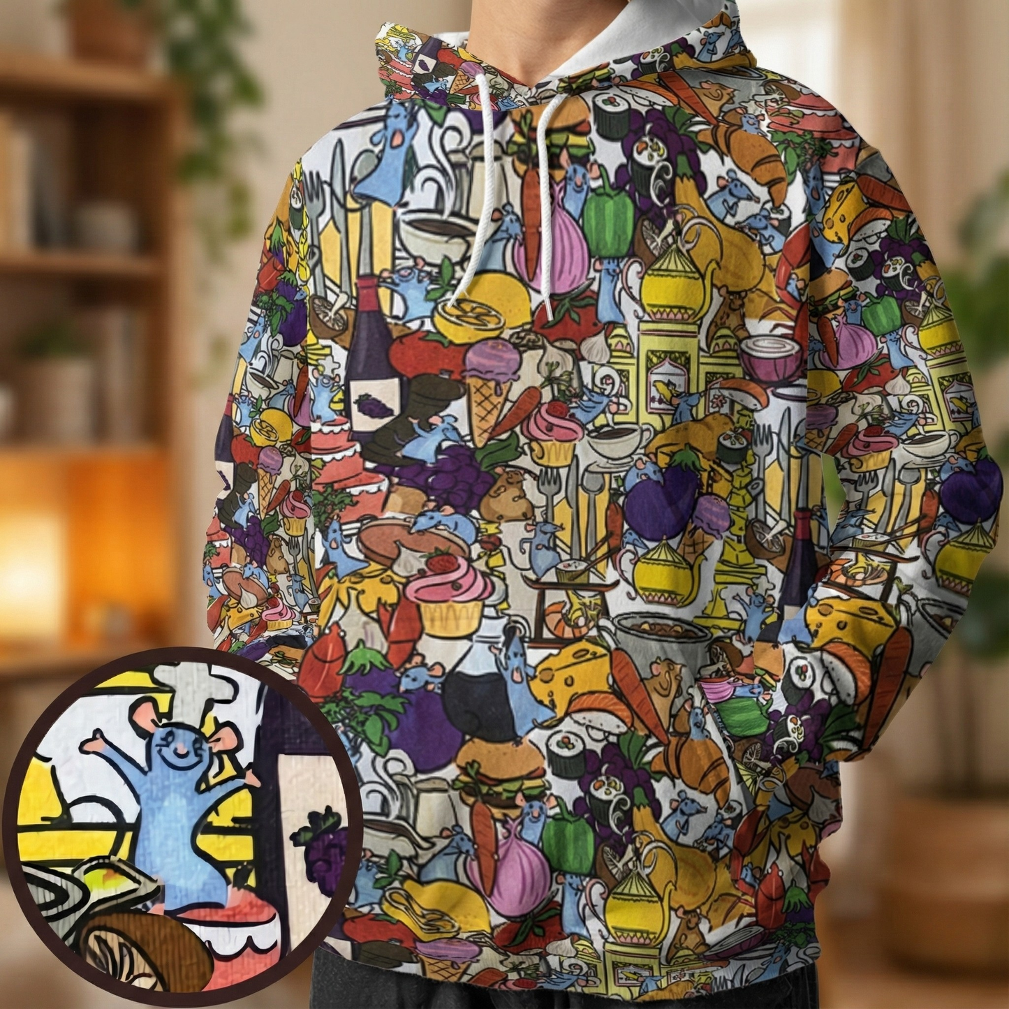 All-over Print Hoodie - D9CEJCGY