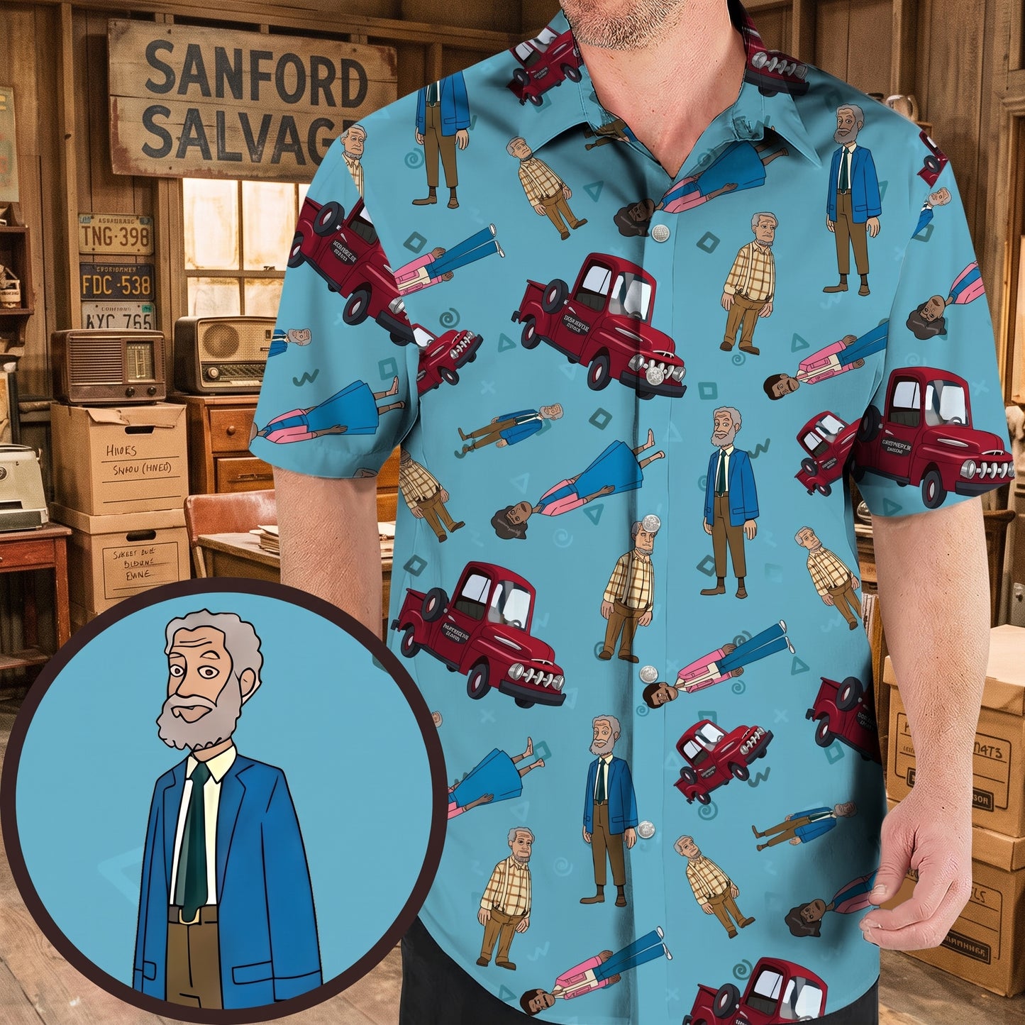 Hawaiian Shirt - 1KUBLN51