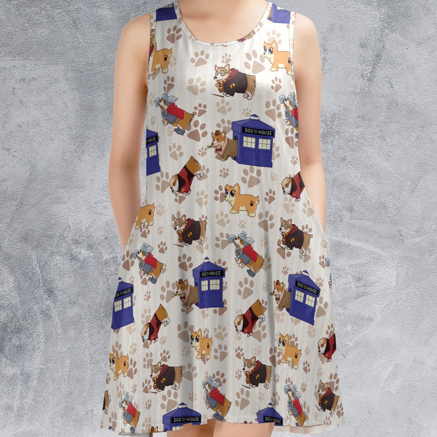 Sleeveless Dress - LNY3G3GD