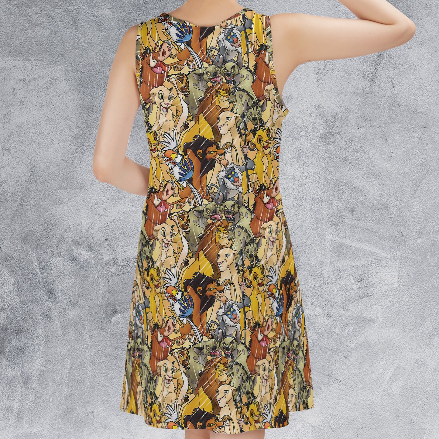 Sleeveless Dress - TZYB53MN