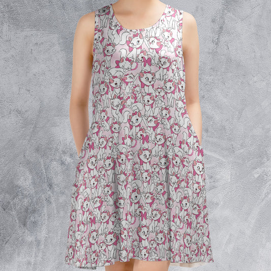 Sleeveless Dress - 7394F5ZR