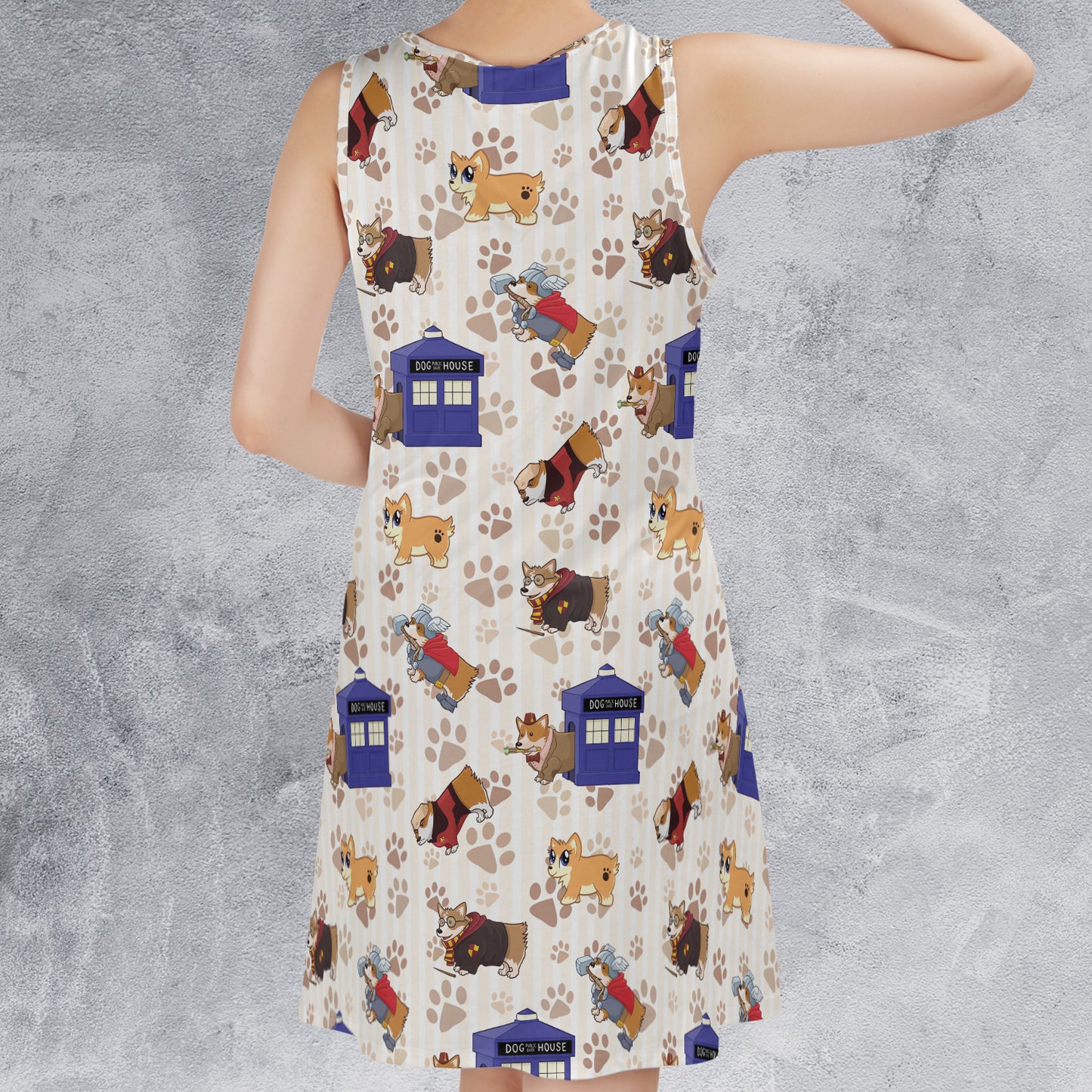 Sleeveless Dress - LNY3G3GD