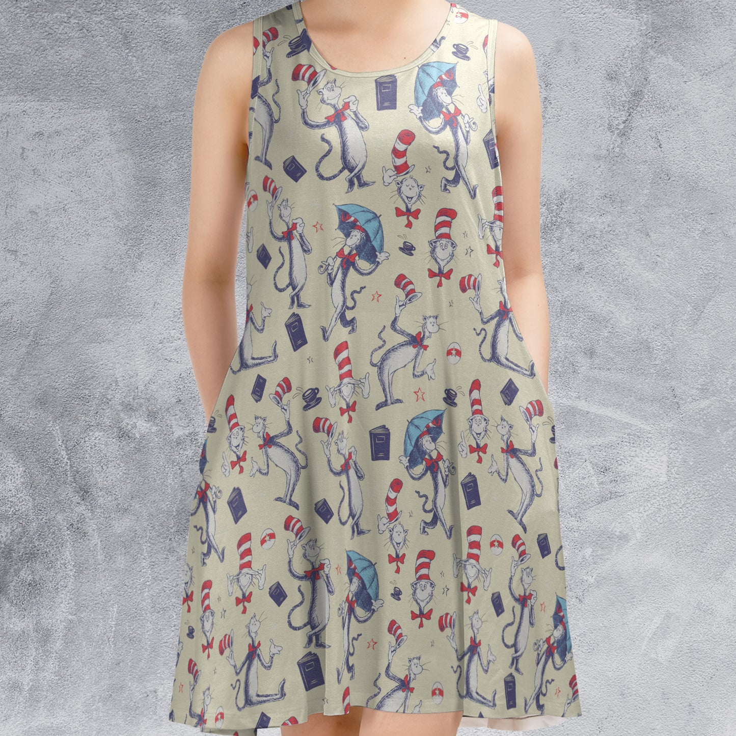 Sleeveless Dress - PK5LARKD