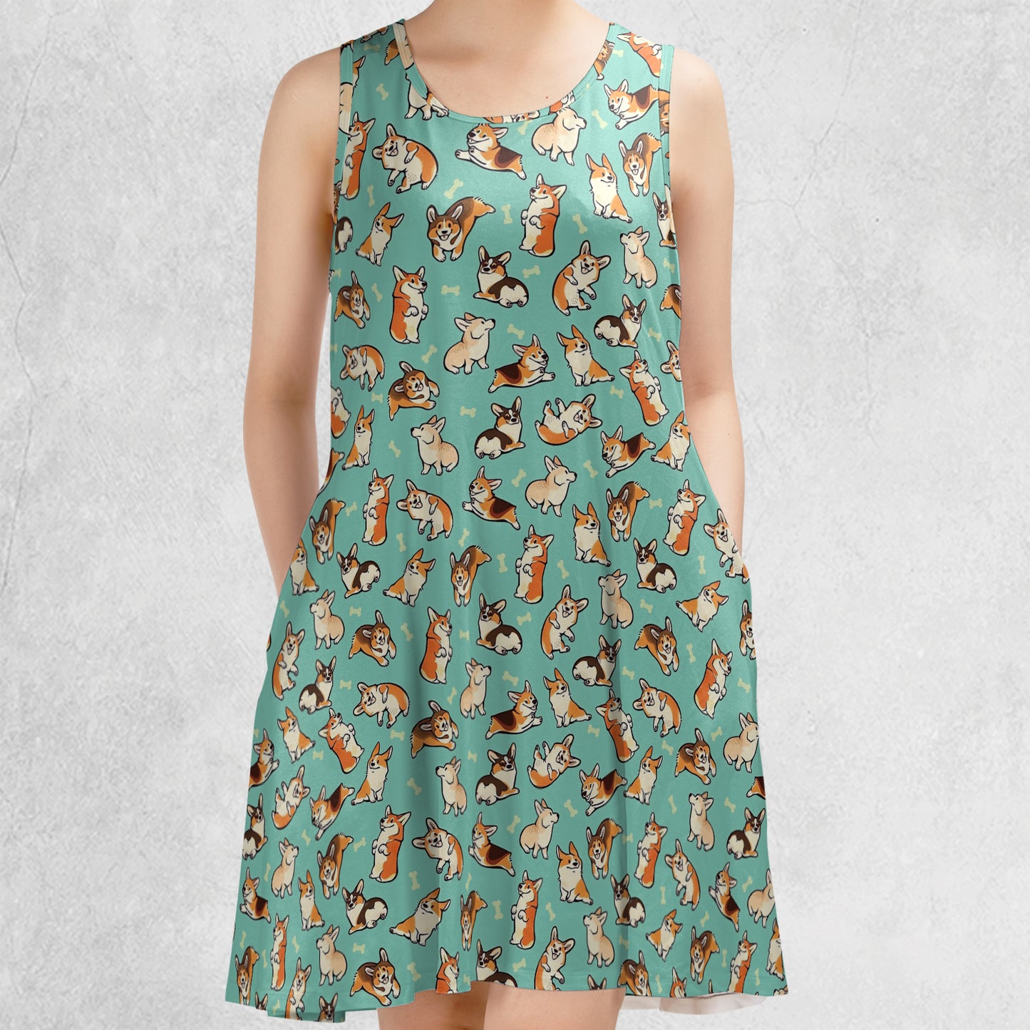 Sleeveless Dress - ZXUVQKPL