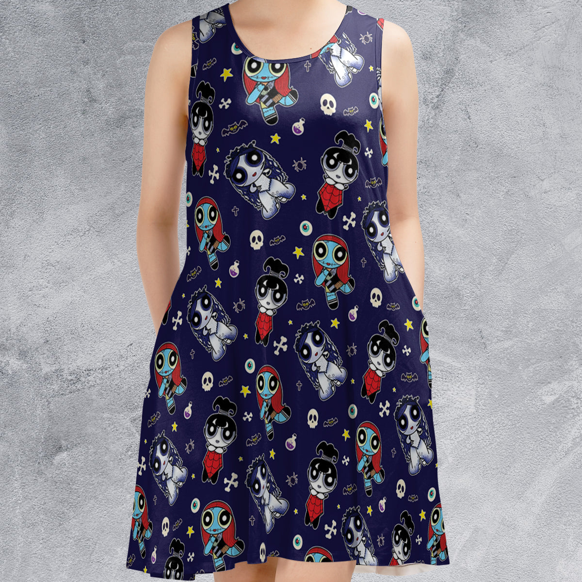 Sleeveless Dress - H8HEAX8Y