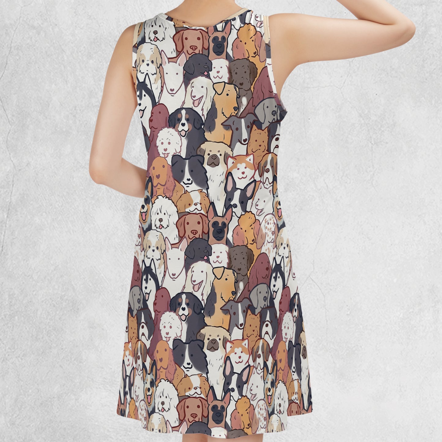 Sleeveless Dress - R5Q7X2QM