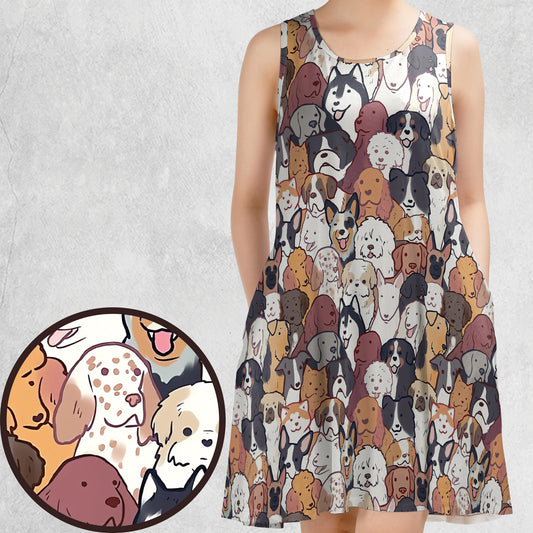 Sleeveless Dress - R5Q7X2QM