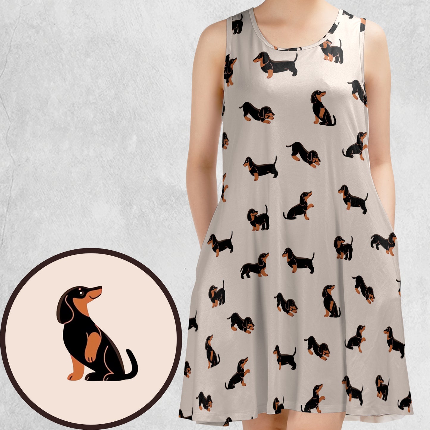 Sleeveless Dress - VHBEXMR4