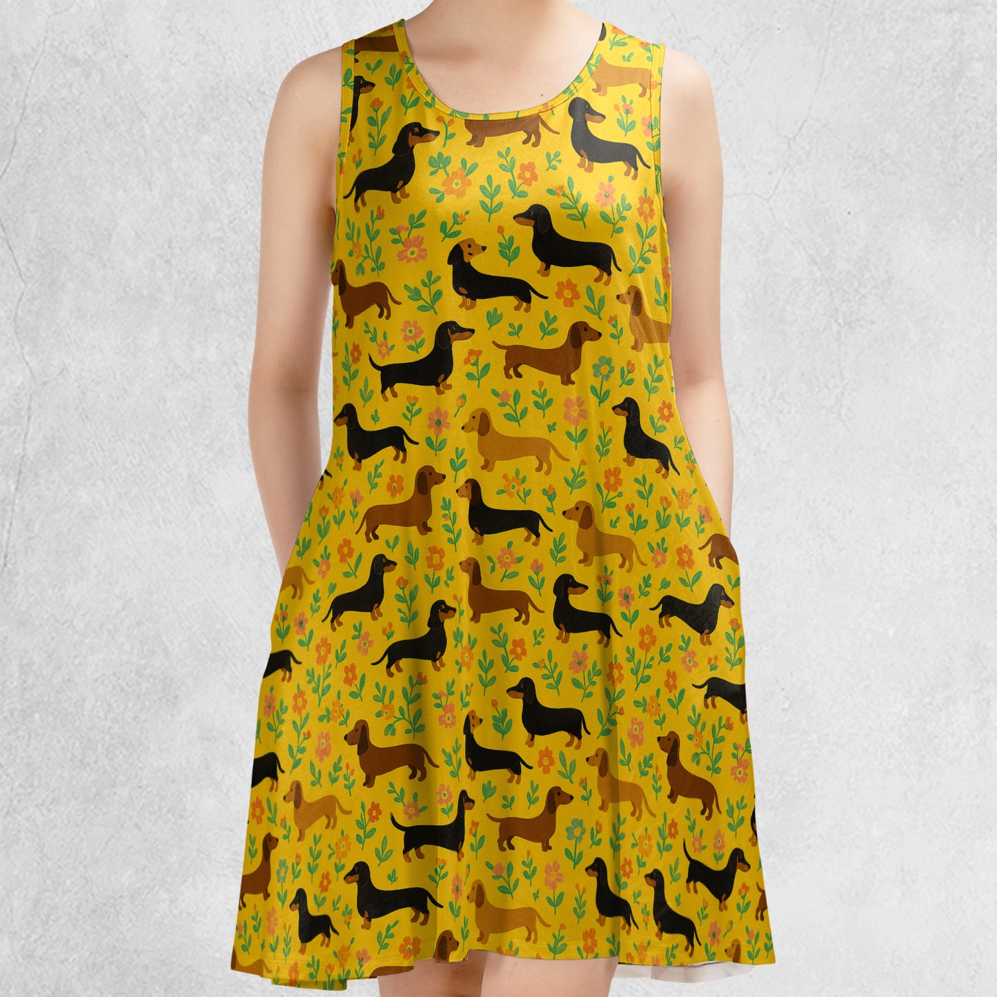 Sleeveless Dress - VTH2T9JR