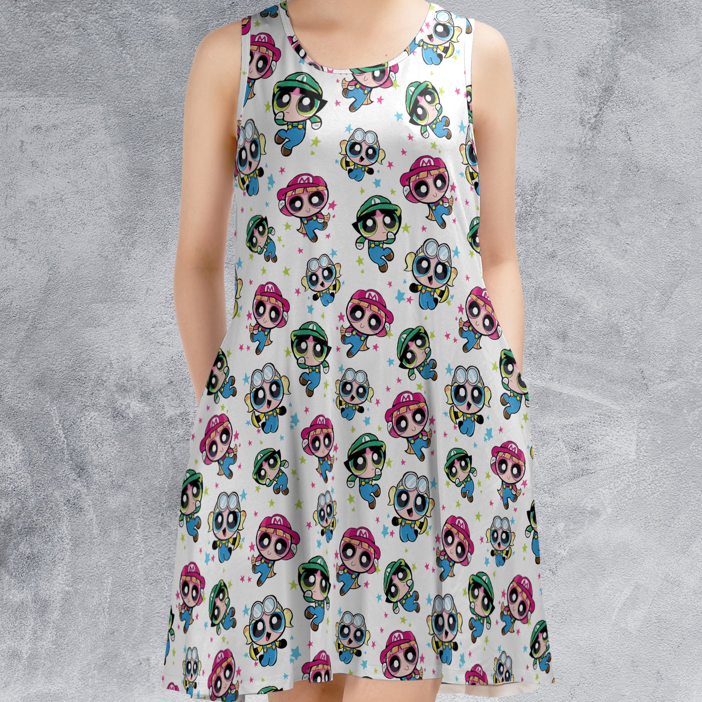 Sleeveless Dress - 4ZRSL397