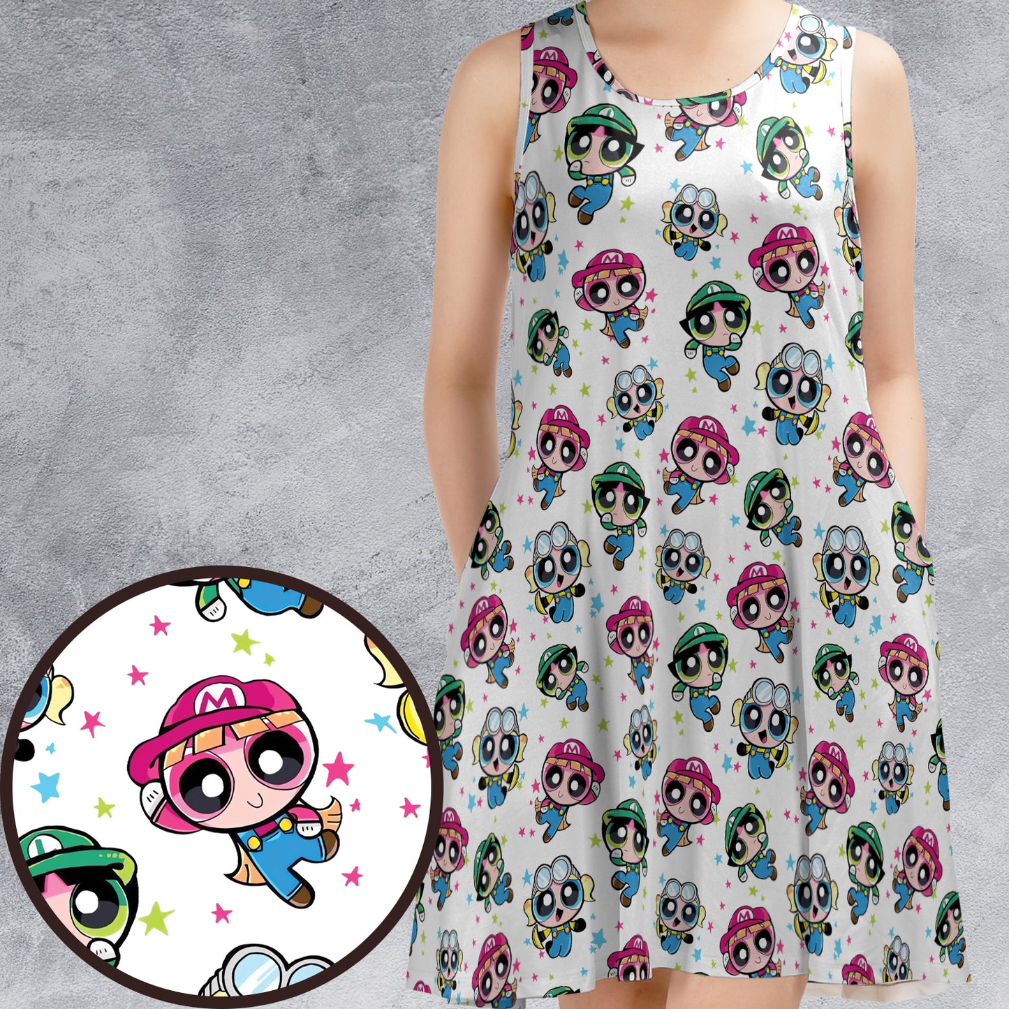Sleeveless Dress - 4ZRSL397