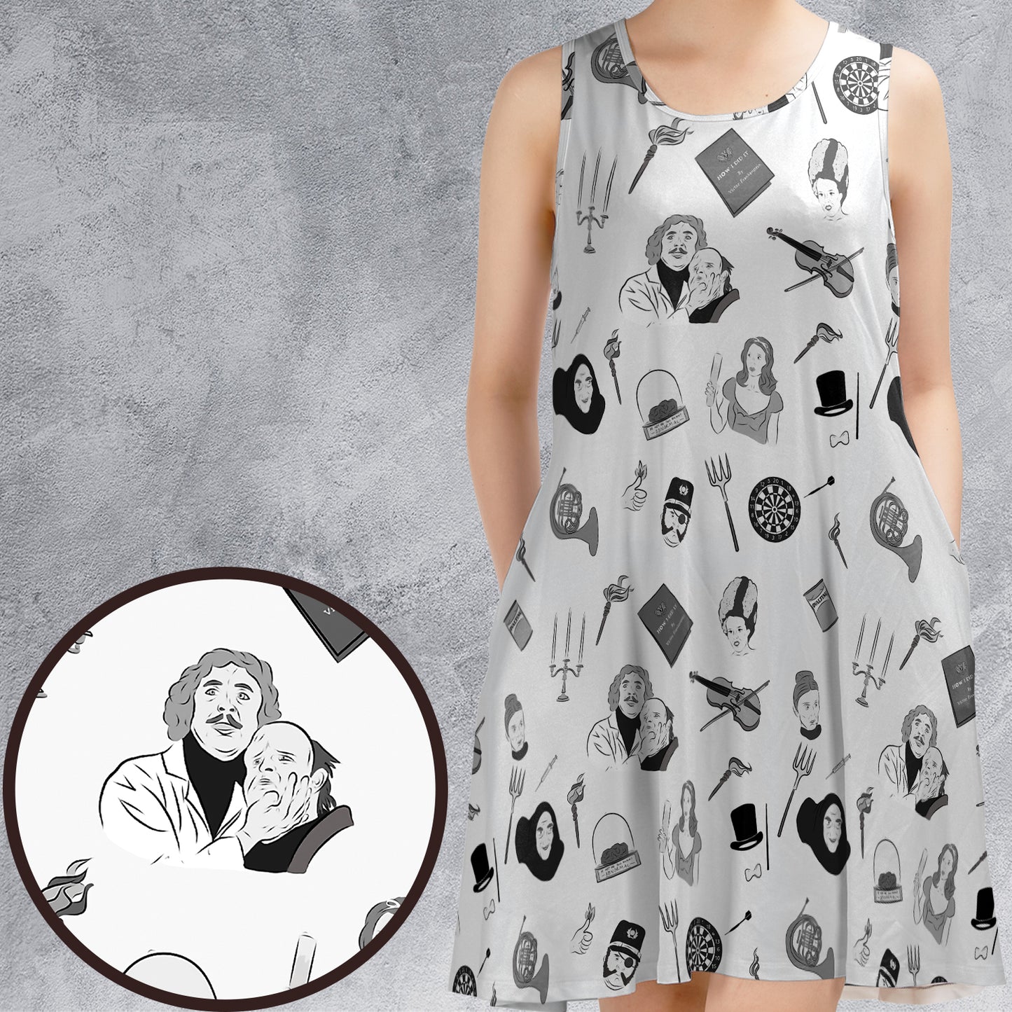 Sleeveless Dress - EGZYW6PB