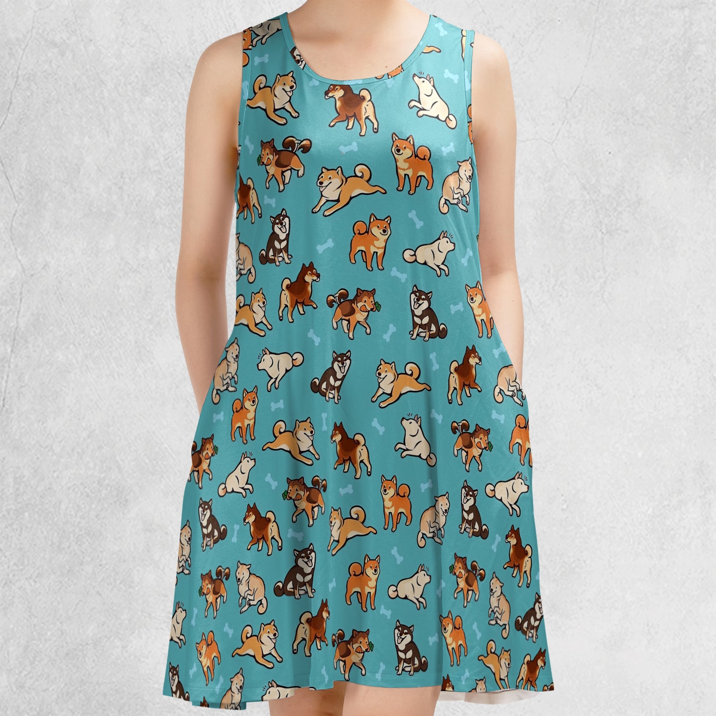 Sleeveless Dress - 9WUSRQ2Y