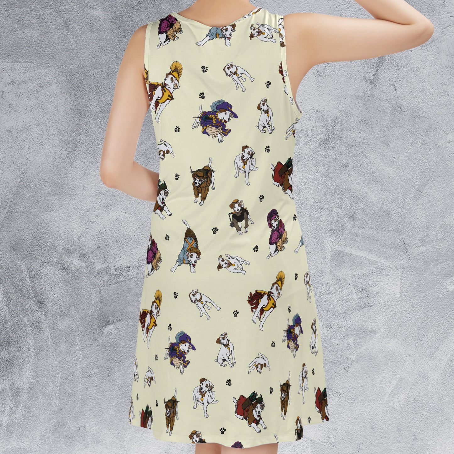 Sleeveless Dress - SC4R3S6S