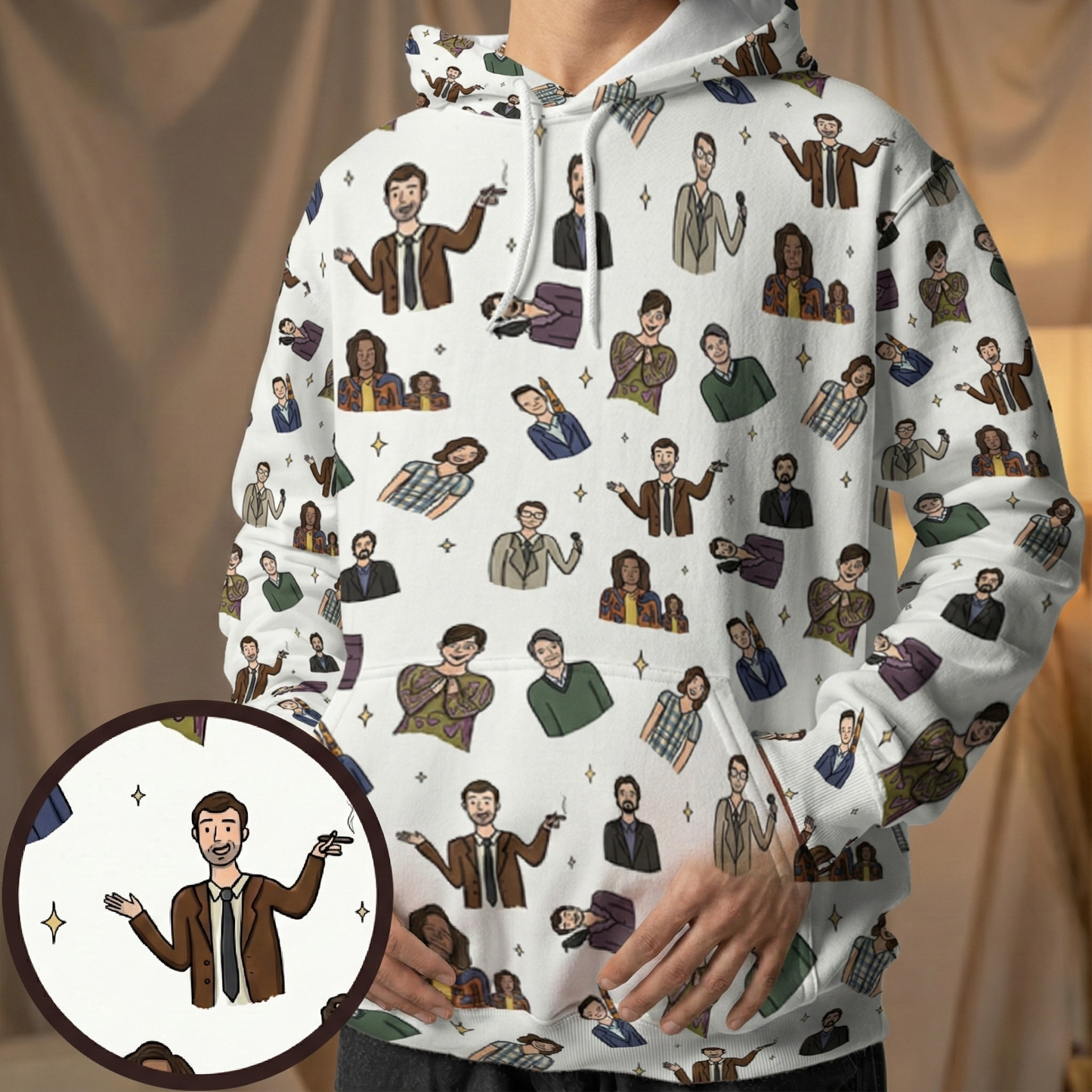 All-over Print Hoodie - 4GE8GY7A