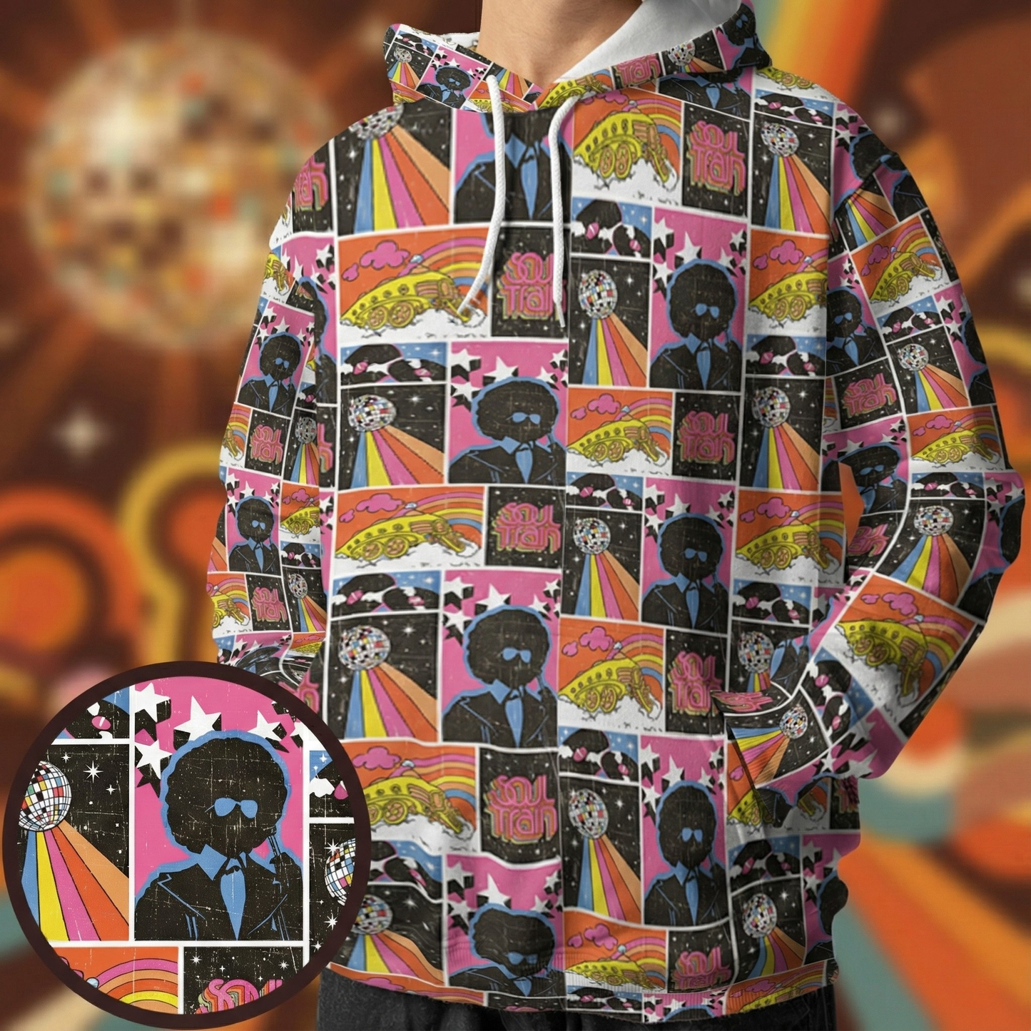 All-over Print Hoodie - U45WDG76