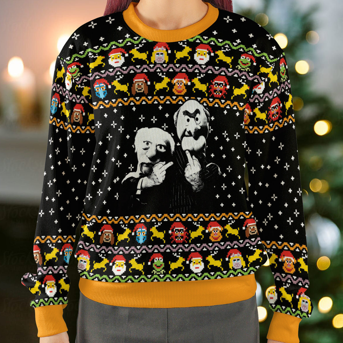 Ugly Christmas Sweatshirt - YKNV4RRE