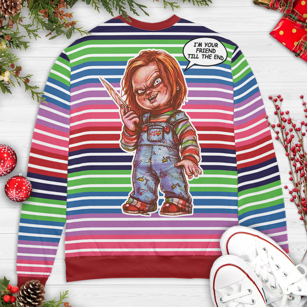 Ugly Christmas Sweatshirt - RDMPQZ25